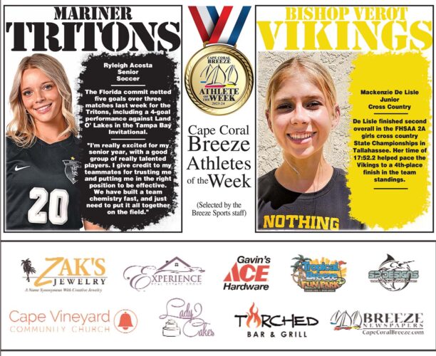 Athletes of the Week | Dec. 1
